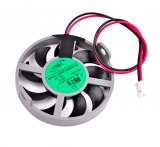 AD04712HX079100 12V 0.15A 1.8W 8100RPM 45.5dBA 2Wire Notebook CPU Cooler Fan