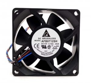 Delta 7CM AFB0712SH 12V 0.76A 4 Wires Silent Converter Cooling Fan 70x25mm