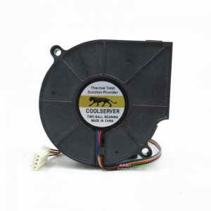 75mm Blower Cooling B127515BU 12V 4 Wires 4 Pins 1U 775 P4 CPU Cooler Fan