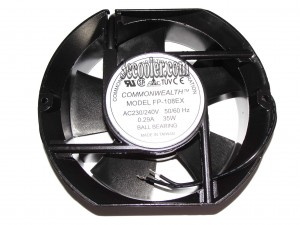 COMMONWEALTH 172*51mm 17CM FP-108EX 230/240V 50/60Hz 0.29A 35W Ball Bearing 2 wires Axial AC fan cabinet ups server cooler