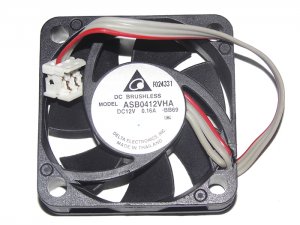 Delta 4010 ASB0412VHA -BB69 12V 0.16A 3wires 3 pins case fan 4cm cpu fan