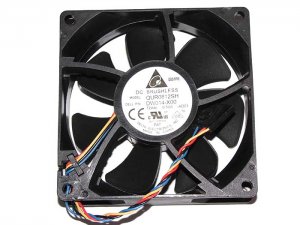 Delta 80x25mm QUR0812SH AD01 12V 0.5A 4 Wires PWM  4 Pins Case Fan Server Cooler For Dell PN:DW014