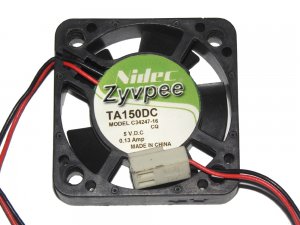 NIDEC 4CM 4010 TA150DC C34247-16 5V 0.13A 2 Wires DC Cooler Fan