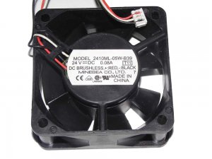 NMB 60mm 2410ML-05W-B39 24V 0.08A 3Wire For Fanuc PNA90L-0001-0508 Cooling Fan 60x25mm