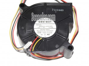 NMB 6025 6CM BM6025-04W-B59 T58 12V 0.24A 3 Wires blower Case fan