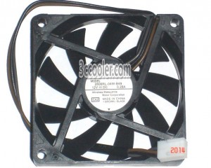 NMB 7015 7CM 2806RL-04W-B49 CA2 12V 0.28A 3 Wires 3 Pins Case Fan