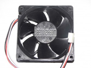 NMB 8025 8CM 3110KL-04W-B89 F51 12V 0.46A 3 Wires 3 Pins Case Fan