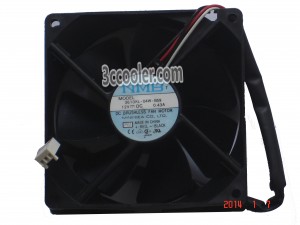 NMB 9225 9CM 3610KL-04W-B59 12V 0.43A 3 Wires 3 Pins Case Fan