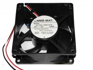 NMB 9238 9CM 3615KL-09W-B76 AS1 50V 0.6A 3 Wires Server Fan