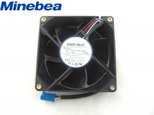 Original 80x25mm NMB 3110KL-04W-B59 12V 0.30A 3 Wires Dual balls Bearing Axial Fan