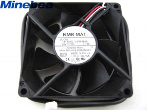 Original 80x25mm NMB 3110KL-05W-B49 24V 0.13A 3 Wires Inverter Axial Fan