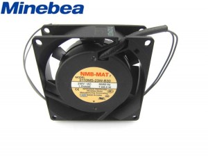 Original 80x25mm NMB 3110MS-23W-B30 230V 1 Phase 2 Wires metal frame AC axial Fan