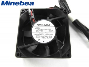 Original 92x32mm NMB 3612KL-05W-B50 24V 0.32A 2 Wires Inverter DC Axial Fan