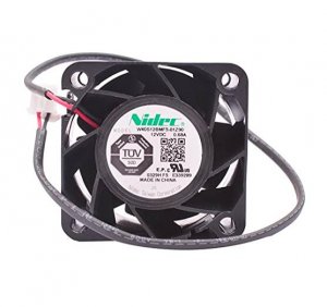 Nidec 4028 W40S12BBMF5-01Z90 12V 0.68A 2Wires 2Pin 4CM Server Cooling Fan 40x28mm