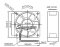 SUNON 6025 MB60252V1-000C-A99 24V 1.68W 2Wire 6cm Inverter Fan